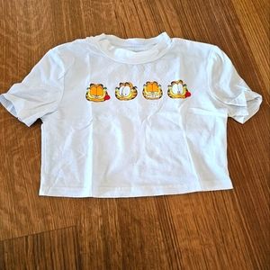 Garfield Cropped Top